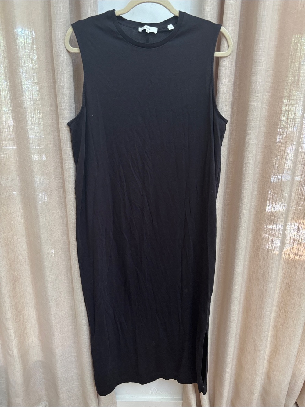 Vince cotton tank dress